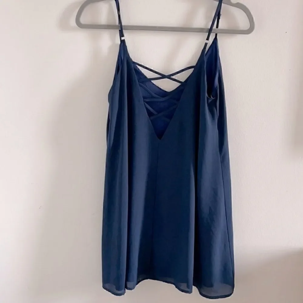 Tobi Navy Dress Size Small - Picture 2 of 4